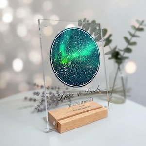 Custom Star Map Gift, The Night We Met Anniversary Gift, Night Sky Print, Wedding Gift, Constellation Print, Personalised Gift, GP10