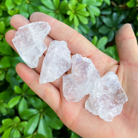 Raw Quartz Crystal Raw Clear Quartz Stone Healing and Etsy