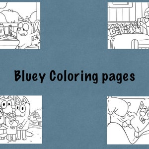 Bluey Coloring Pages