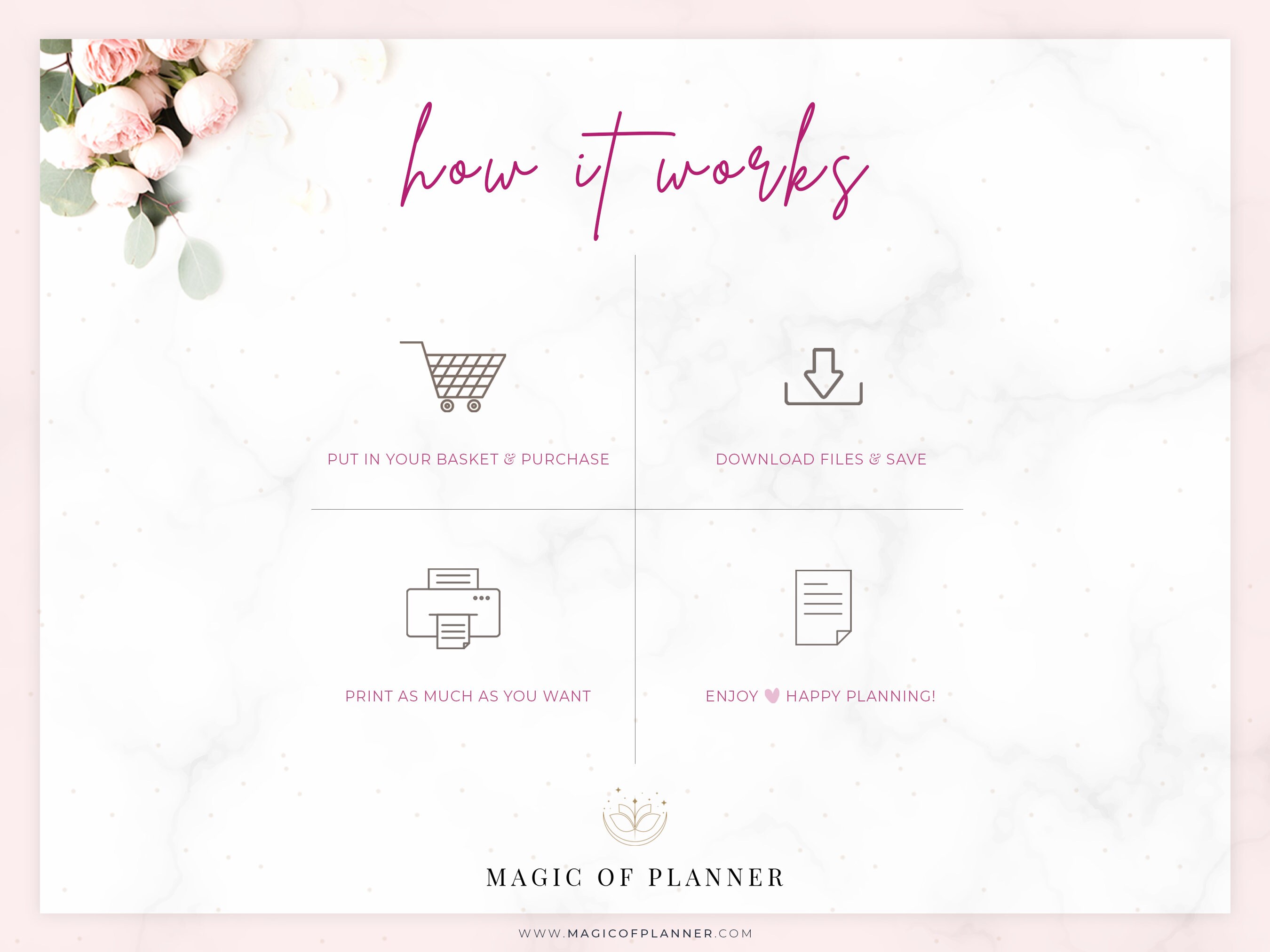 2024 Calendar Printable, Year at A Glance, Desk Calendar, Yearly ...