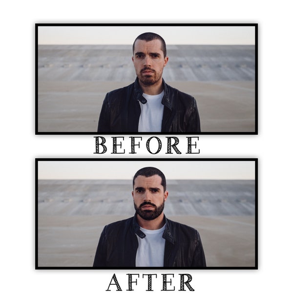 Masculine Feature Enhancement | Male Photo Retouching | Airbrushing | Touch Ups