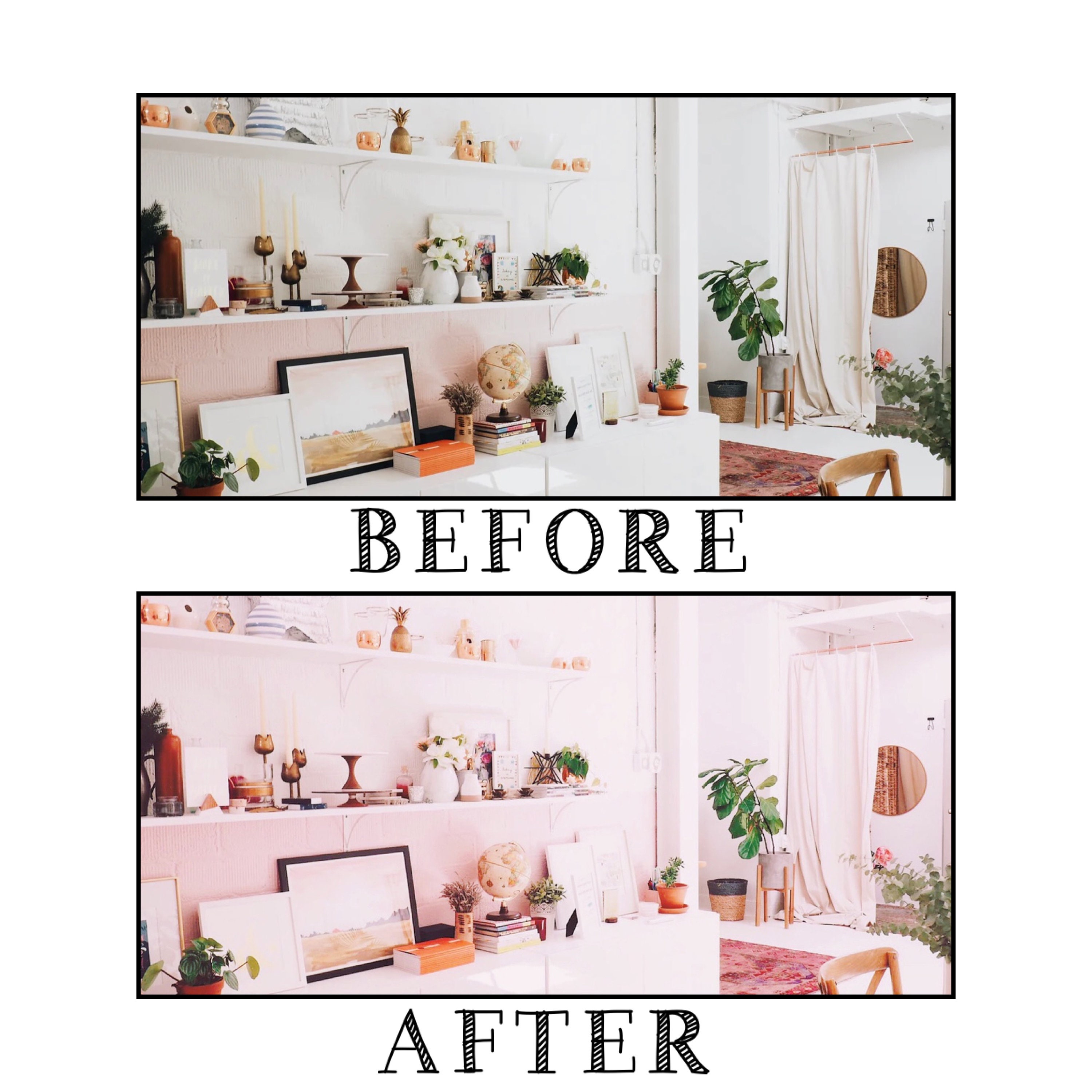 Soft Pink Photo Editing Filter for Instagram Influencers Boho Pink Filter Etsy UK
