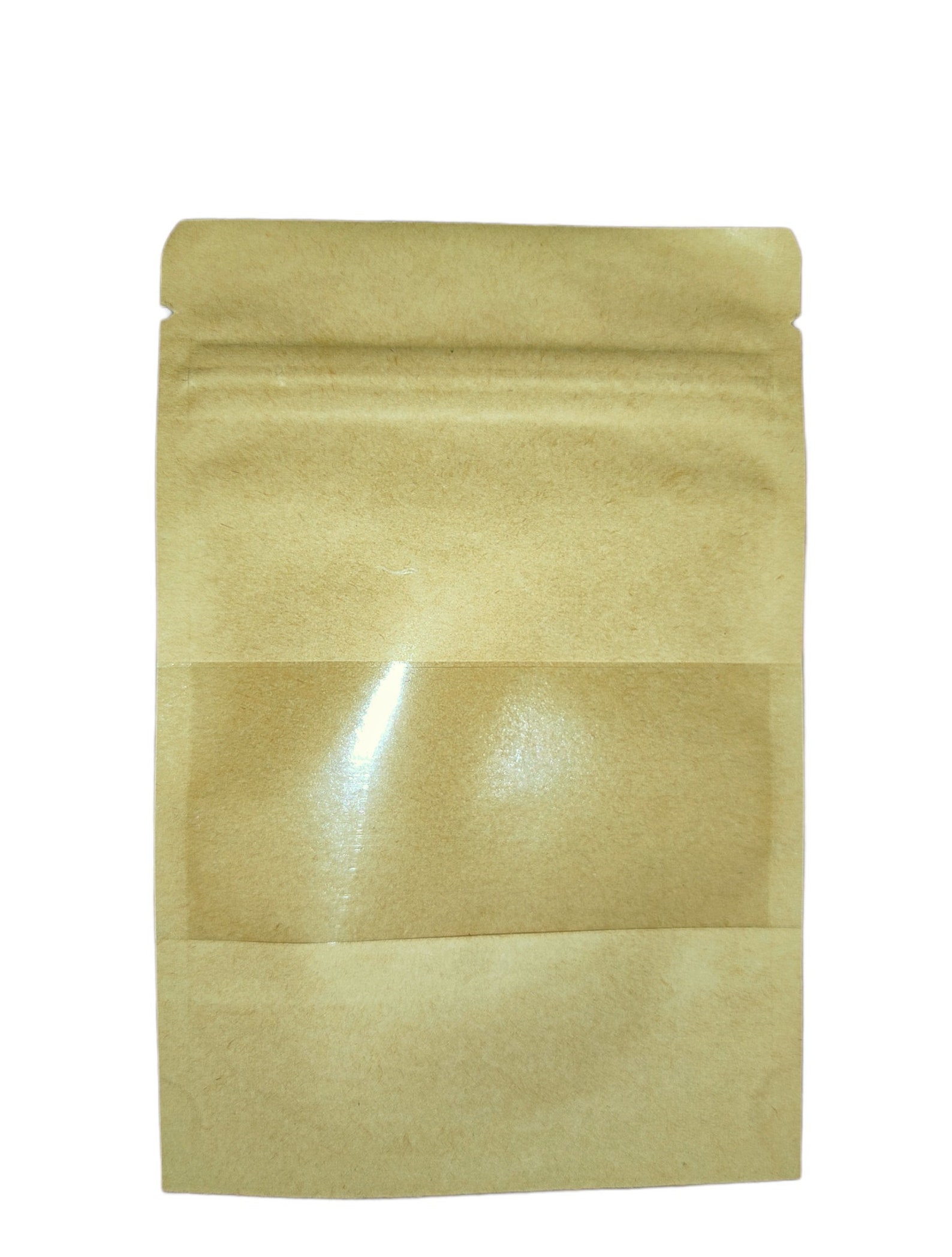 Kraft zip lock paper bag / Zip lock paper bag Etsy