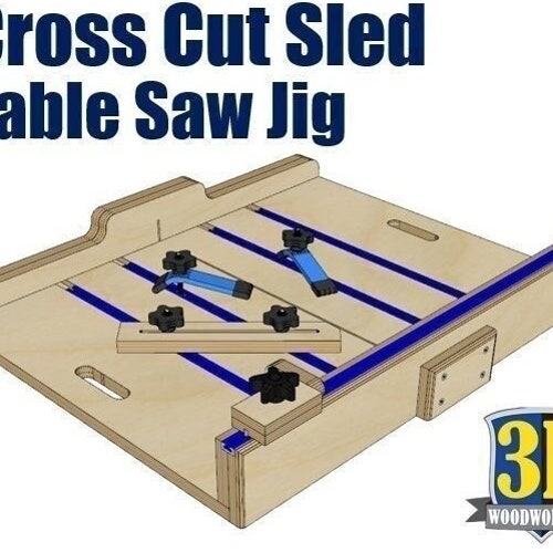 Build Plans Table Saw Tapering/jointing Jig Etsy