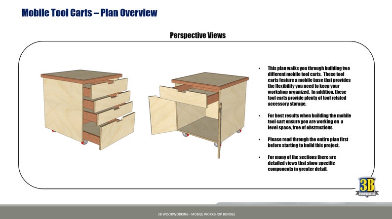 Mobile Workshop Bundle Build Plans Woodworking Plans image 8