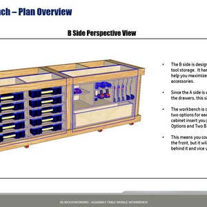 Mobile Workbench Woodworking Plans: Assembly Table, Outfeed (digital ...