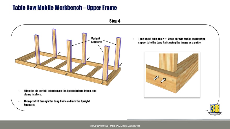 Woodworking plans, workbench plans, table saw workbench, and garage storage solutions.
