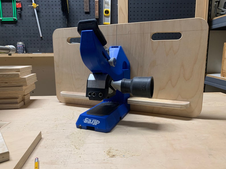 Kreg Pocket Hole Workstation Build Plans / Pocket Hole Jig / Etsy