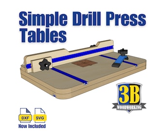 DIY Drill Press Table - Build Plans | Woodworking Plans, digital plans