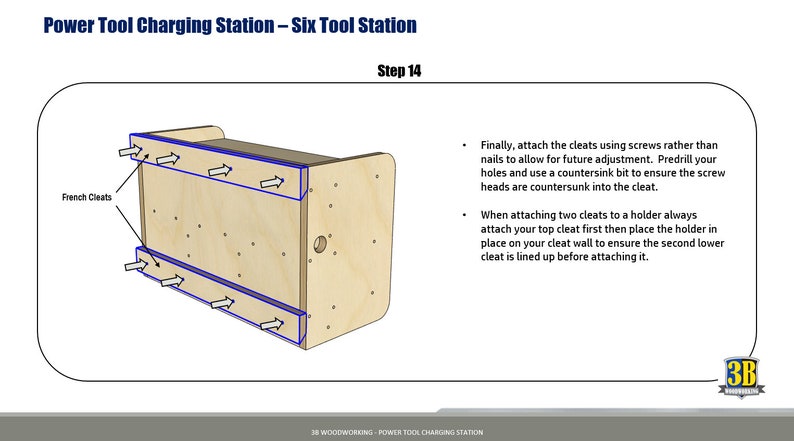 Power Tool Charging Station Build Plans: Cordless Drill Holder (CNC ...