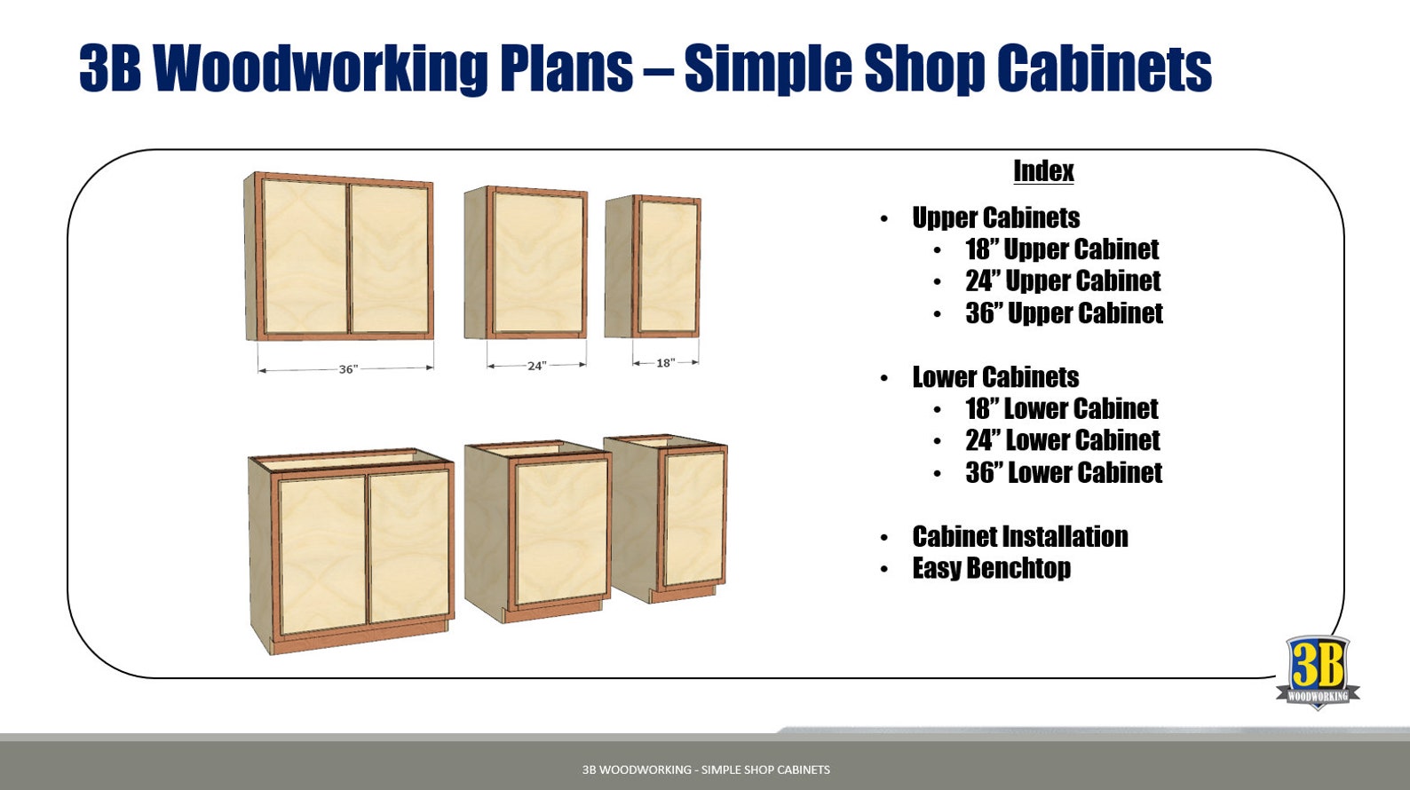 Simple Shop Build Plans Woodworking Plans Shop Etsy