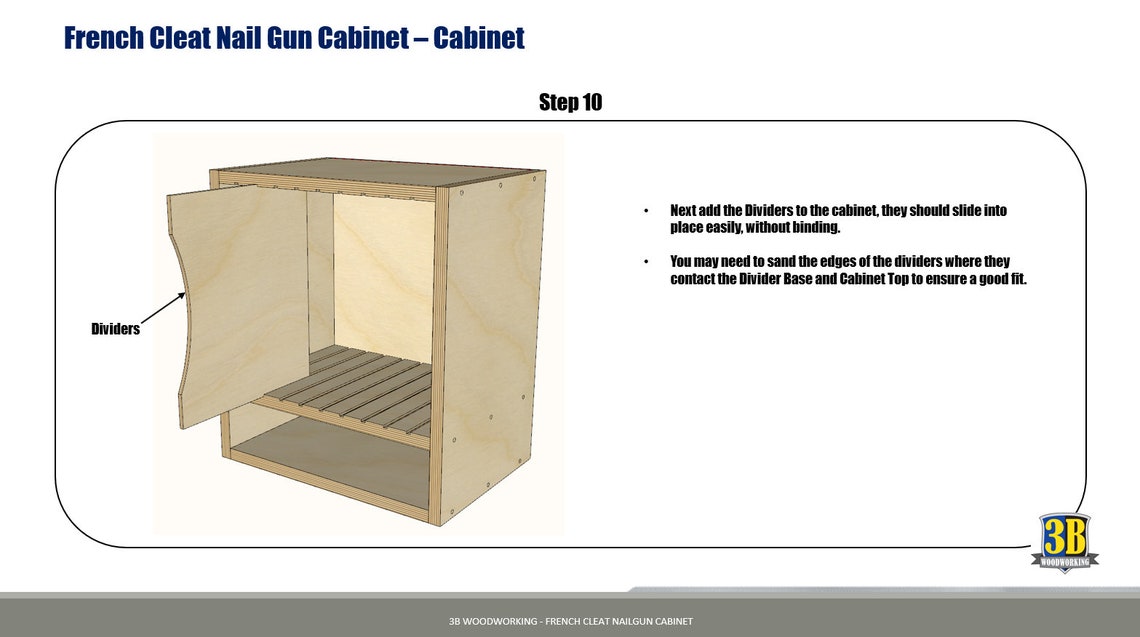 Nail Gun Organizer Build Plans / / Etsy