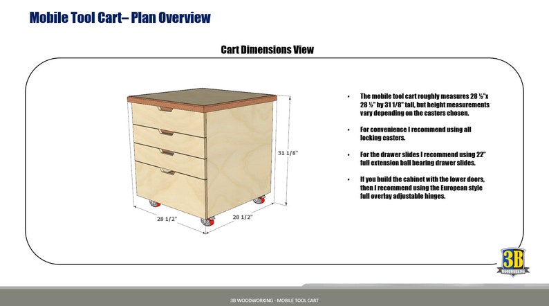 Miter Saw Station Build Plans Woodworking Plans, Miter Saw Workbench, Workshop Cabinet image 9