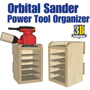 Sander and Sandpaper Storage - The Handyman's Daughter