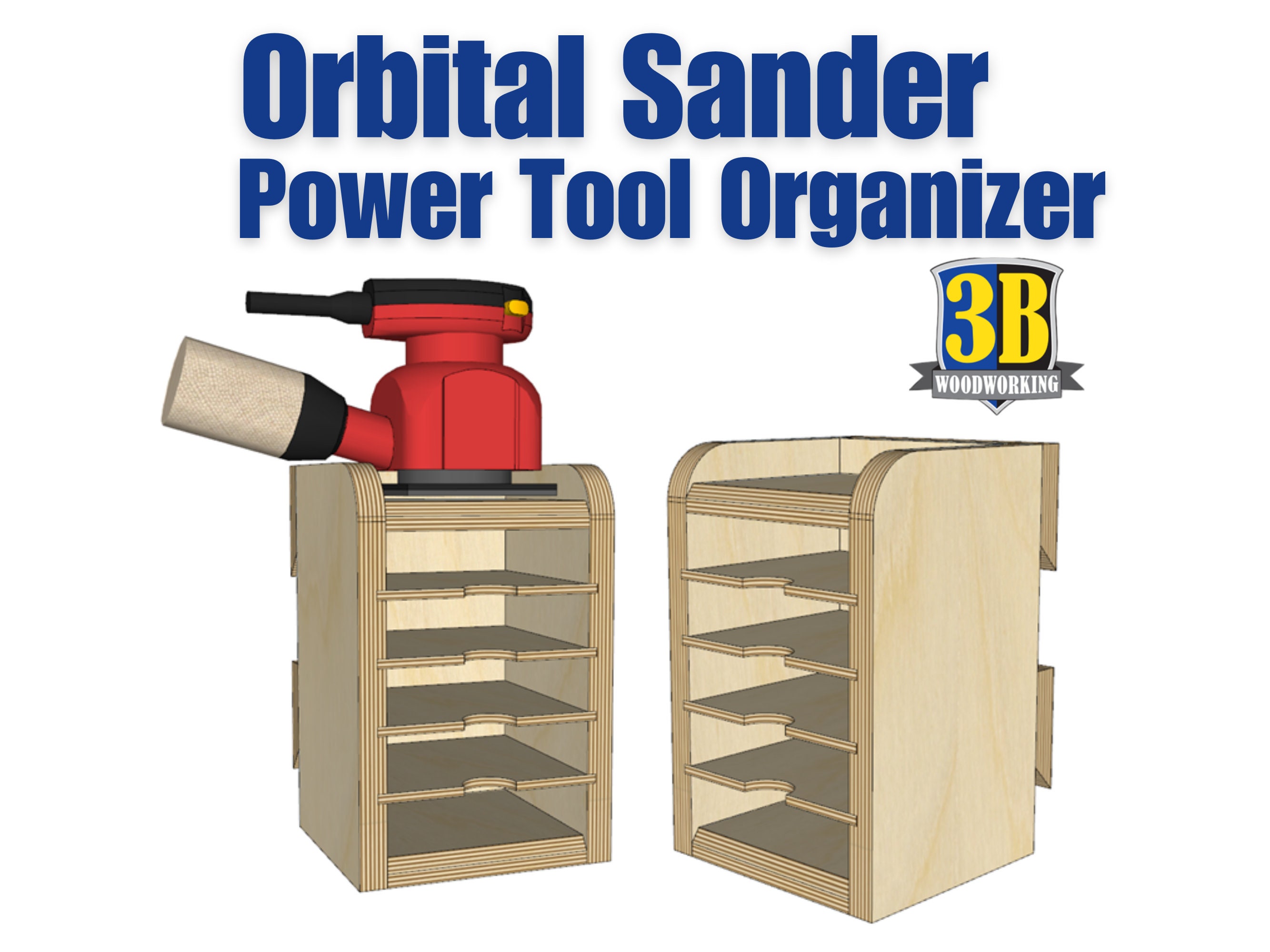 Sandpaper Organizer Sanding Cabinet Storage for Sandpaper, Sanding