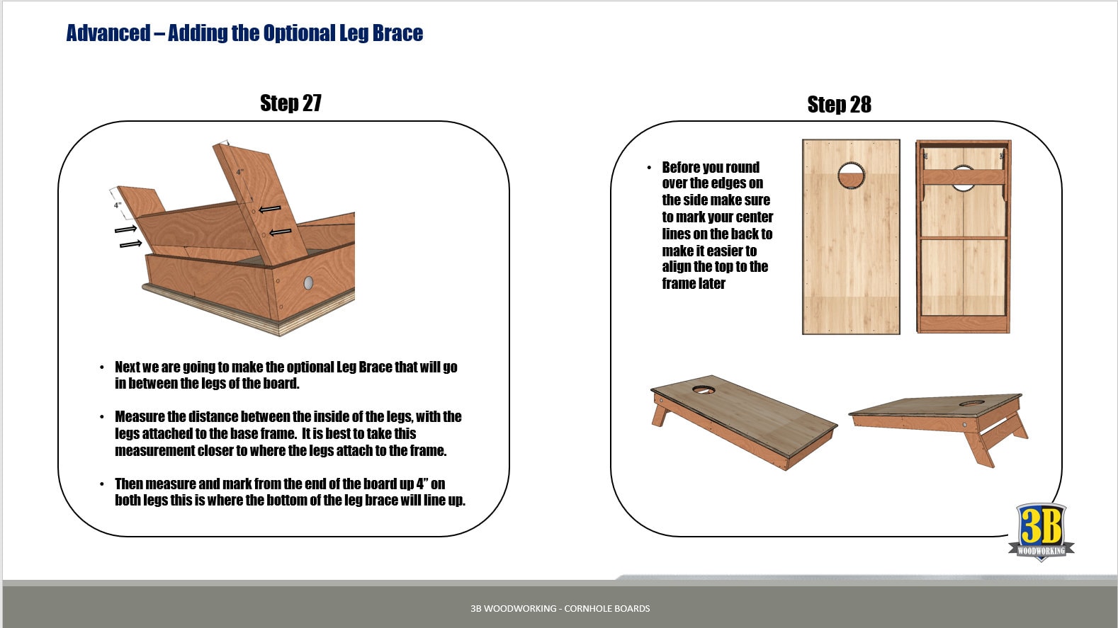Cornhole Boards bean Bag Toss Build Plans / Woodworking Etsy Australia