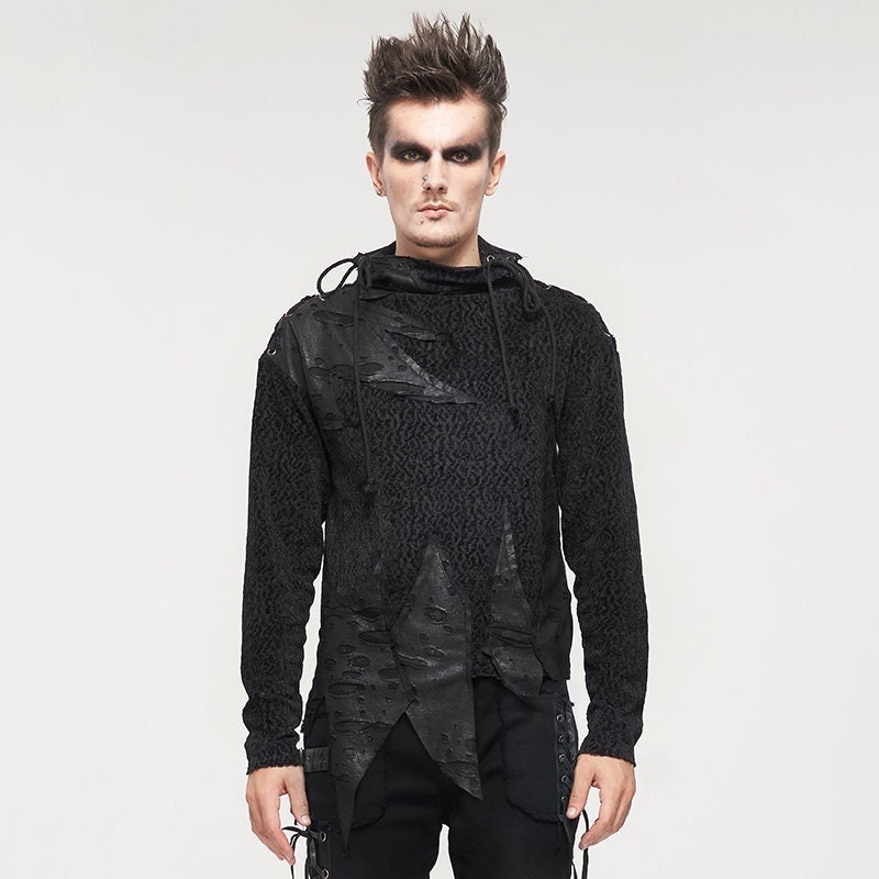 Mens Goth Hoodie - Etsy