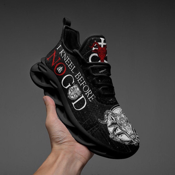 I Kneel Before No God Max Shoes Etsy UK