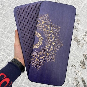 Sadhu board for meditation, Sadhu nail boards for feet, Sadhu brett, Nagelbrett