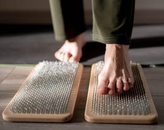 Beginner sadhu-bord, yoga-nagelbord, voetmassage, meditatiecadeau