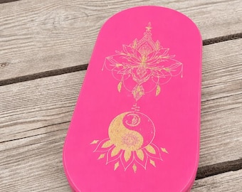 Libra Gift for Her | Yin Yang Lotus Nail Board