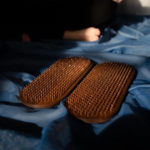 Copper Sadhu Board | Premium Nail Standing Mat | Meditation Foot Acupressure | Yoga Practice Gift