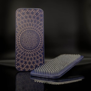 Yoga Sadhu Board with Copper Nails | Meditation Foot Acupressure Mat | Custom Spiritual Gift | Fast Shipping