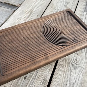 Chaban tea board for Chinese tea ceremony – handmade wooden tea table