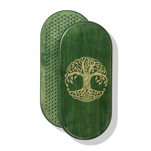 Hölzernes Nagelbrett für Meditation, Geschenk für Yogi, Sadhu-Brett für Anfänger, Meditations-Werkzeug, Yoga-Brett mit Nägel, Geschenk für Yoga-Liebhaber