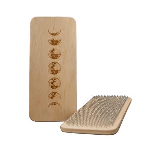 Sadhu nail boards with moon engraving – US Warehouse