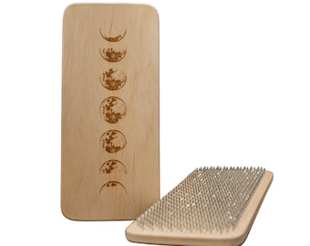 Sadhu nail boards with moon engraving – US Warehouse