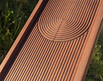 Tabla de té Chaban de madera de hierro: Hecha a mano para la ceremonia Gongfu.