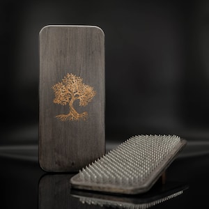 Nail board 10mm for mental health – Sadhu yoga meditation board, Stress relief tool, Yoga gift