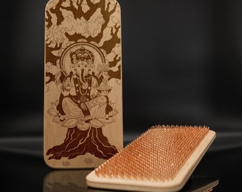 Ganesh Boards voor voeten, Ganesh Nail Boards, Ganesh Brett voor yoga, meditatiehulpmiddelen, cadeau voor Yogi