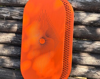 Stressverlichtingscadeau voor hem | Sunburst-nagelbord | Fitnesscadeau heren | Endorfine-wellnesstool | Board voor mentale krachttraining