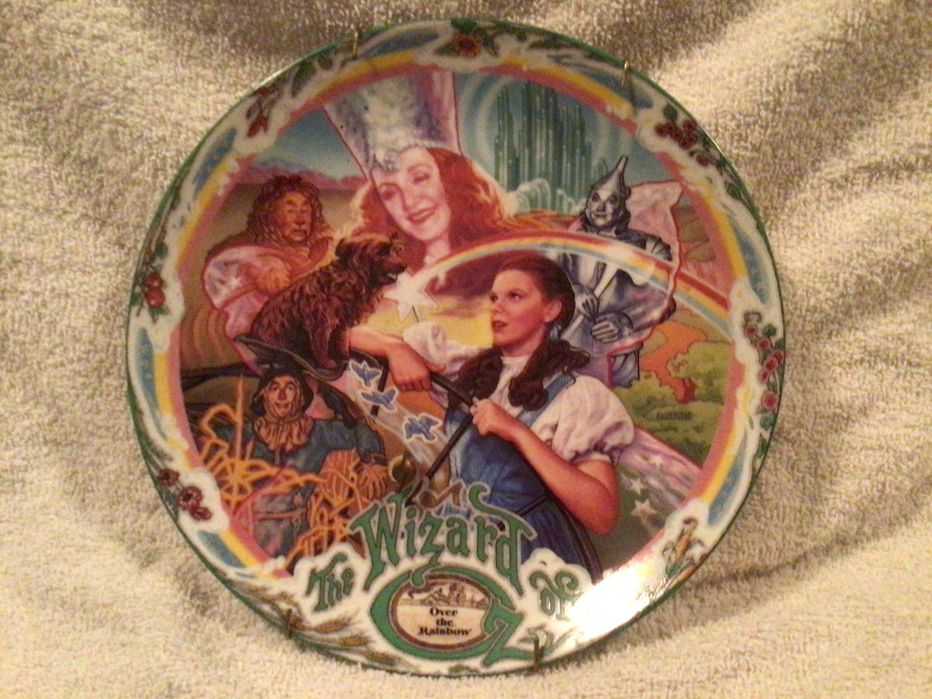 Wizard of Oz Collectible Plates Etsy UK