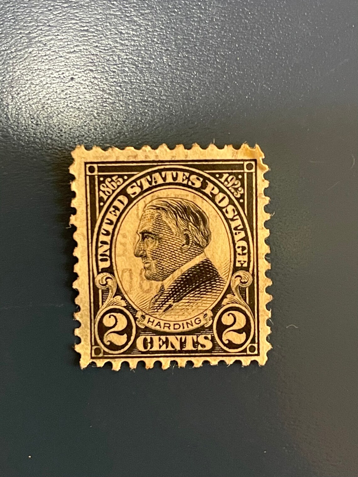 Rare 1920s Harding 2 cents stamp Etsy