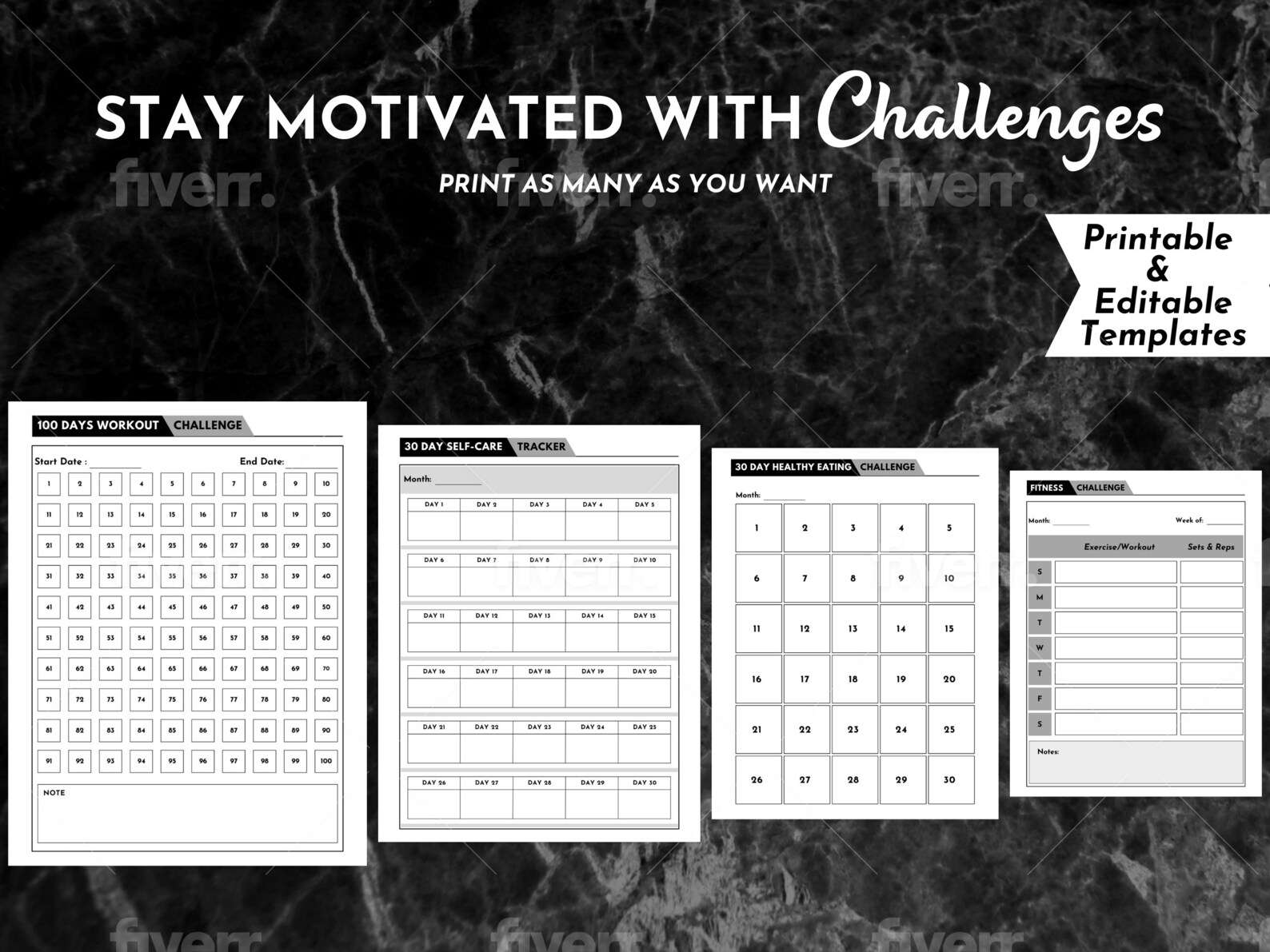 printable-fitness-planner-wellness-planner-workout-planner-workout