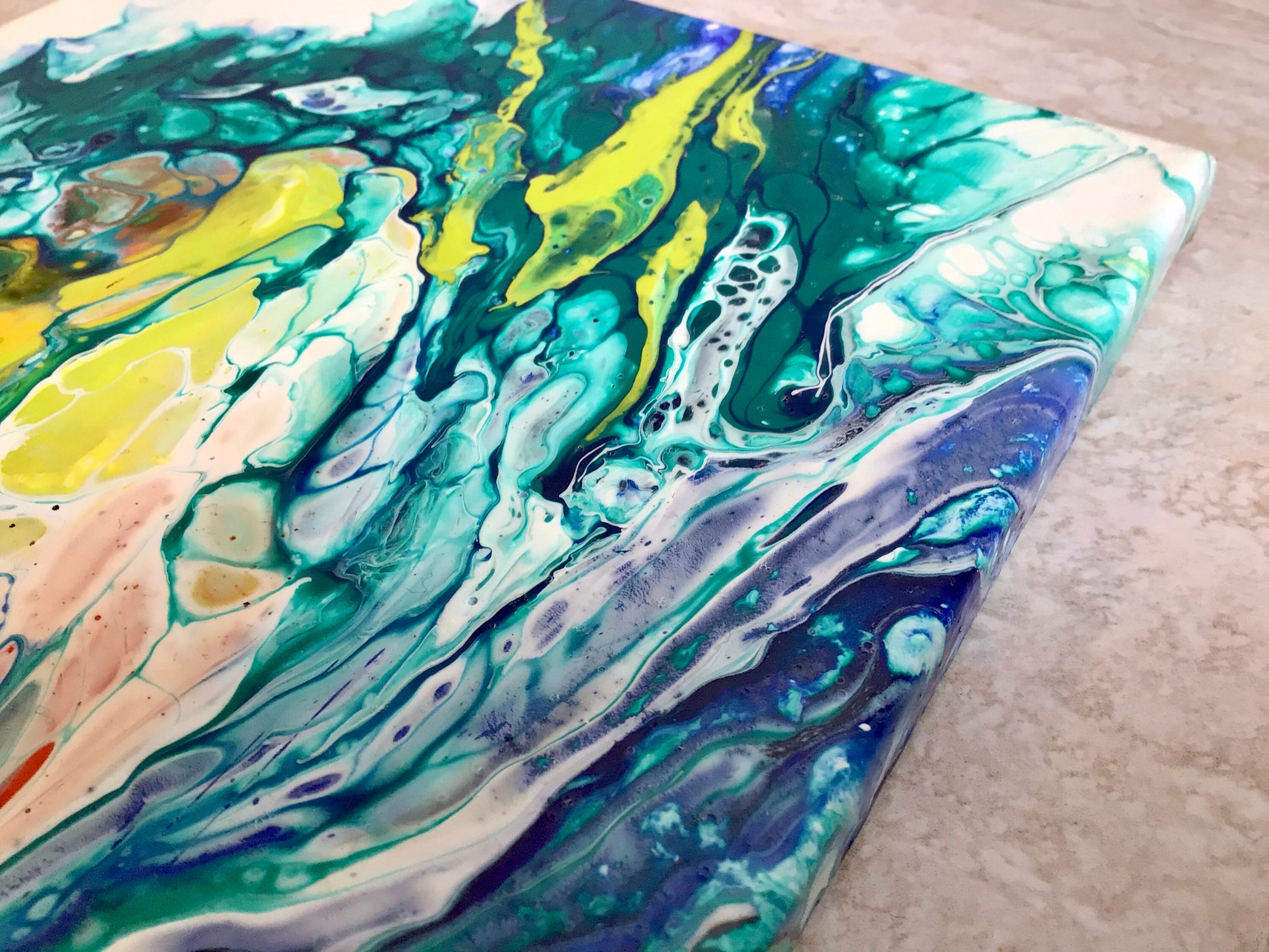 Elegant Original Vibrant Paintings Unique Artwork for Living Etsy