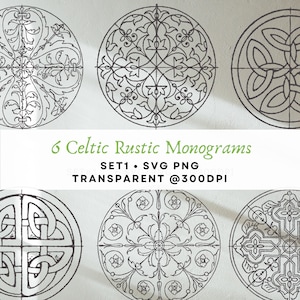 Nodo celtico SVG Celtico SVG Matrimonio Mandala Logo Design Celtico Clipart Tatuaggio Vintage Ornato Medievale Grafica Cerchio Simbolo Download Digitale