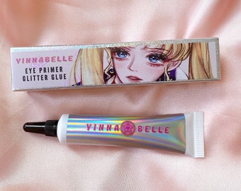 Anime Girl glitter glue, eyeshadow primer, eyeshadow base, waterproof vegan