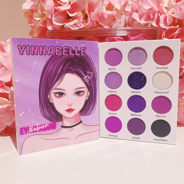 kawaii Sailor Saturn osaki NANA gothic style lila Lidschatten Palette