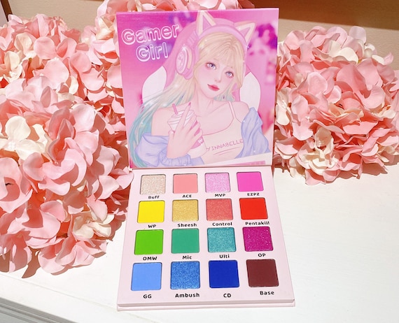Gamer Girl Anime paleta de sombras de ojos temáticas del arco - Etsy España Gamer Girl Anime paleta de sombras de ojos temáticas del arco - Etsy España