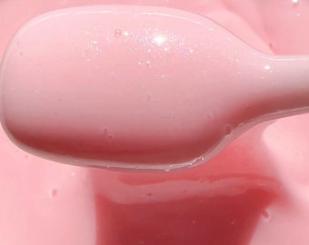 Pink drink lipgloss, Strawberry Coconut lipgloss , lipgloss topper, glitter gloss, handmade, vegan