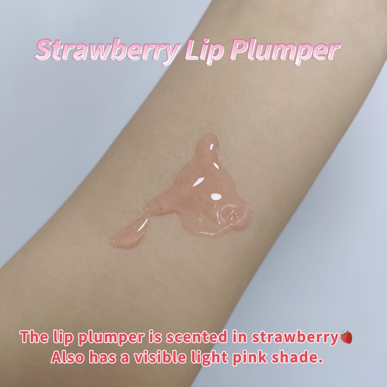 Sweet Cream Hydrating Lip Oil Lip Plumper Vegan Lip Oil Etsy