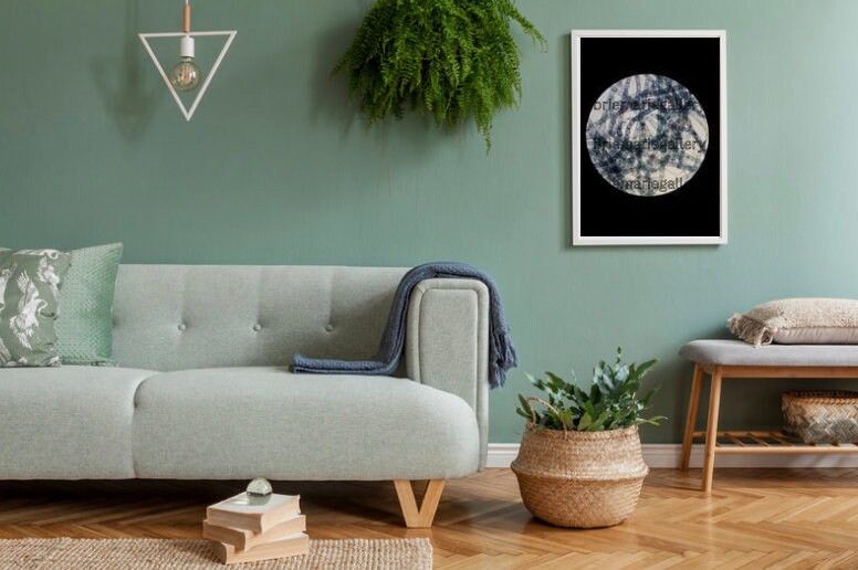 Microscopic Photography of Blue Algae Science Wall Art Digital Print - Etsy