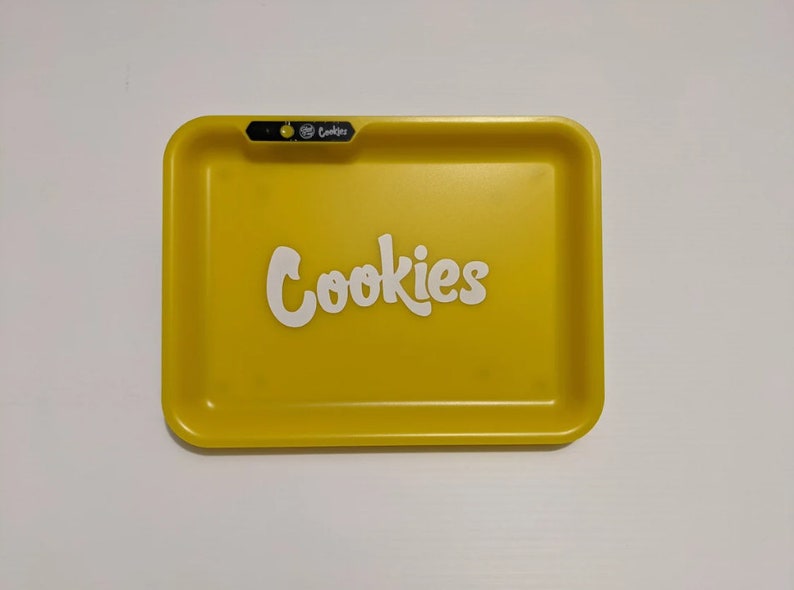 Cookies X Glowtray Cookies LED Glow Rolling Trayrolling Etsy