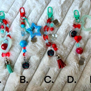 Vox Hazbin phone charms