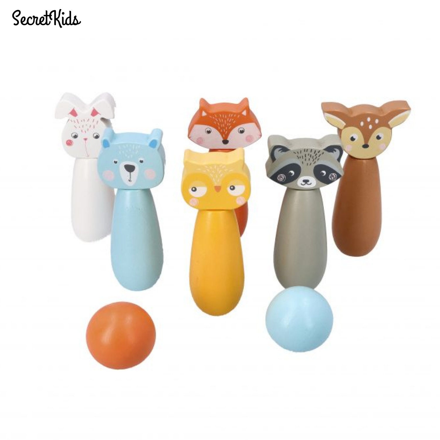 Animal Bowling Set - Etsy Animal Bowling Set - Etsy