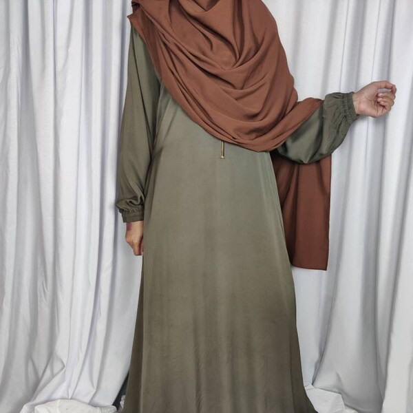 Amal Double Chiffon Abaya main image 1